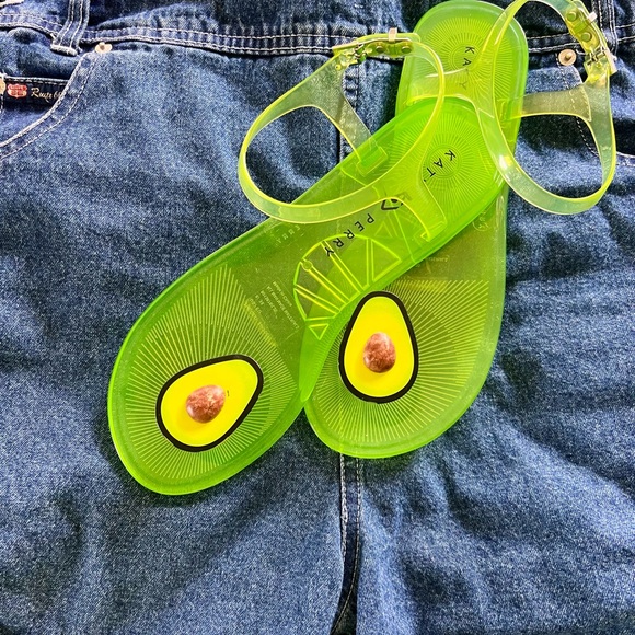 Katy Perry Collections Shoes - Katy Perry Geli Flat Sandal in the "Avocado"